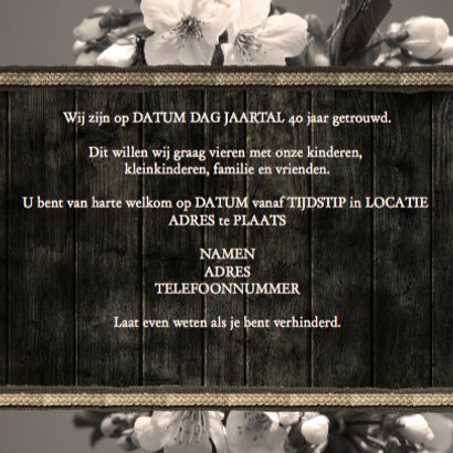 Feest bloemen zelf aanpassen k 3
