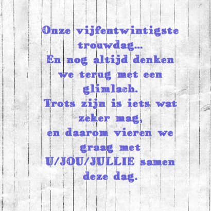 Feest borden jubileum trend a 3