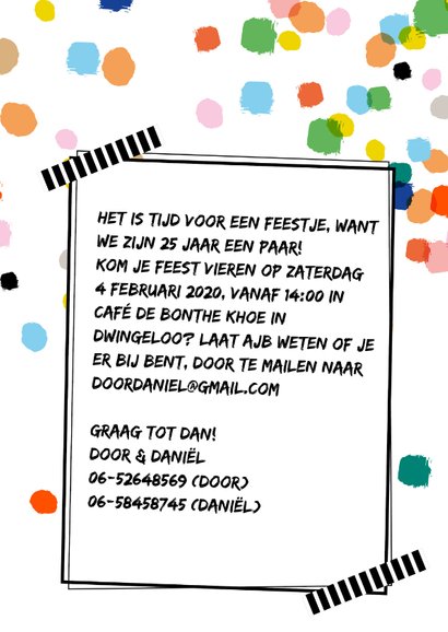 Feest confetti vrolijk 3