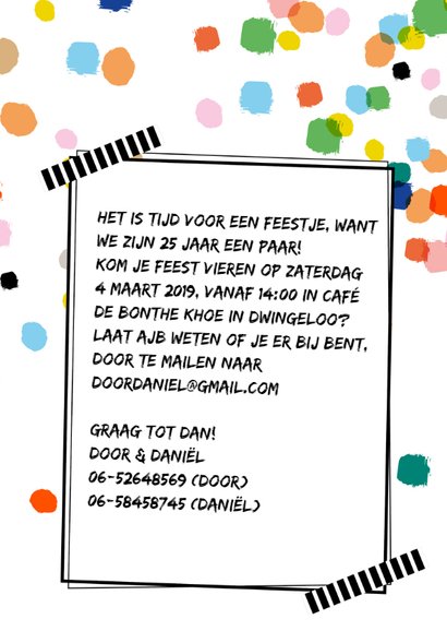 Feest confetti vrolijk 3