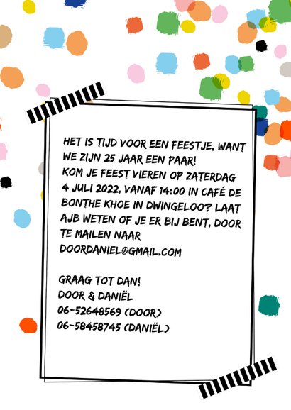 Feest confetti vrolijk 3