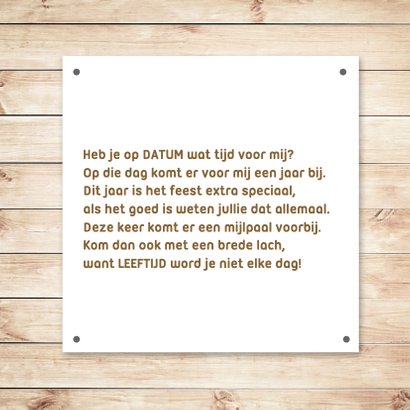 Feest kaart bier 3
