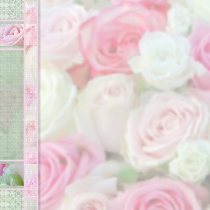 Feest met roze rozen 2