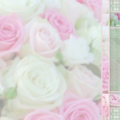 Feest met roze rozen 3