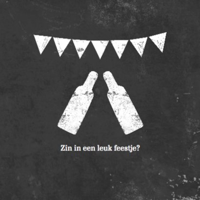 Feest sterren trendy krijtbord 2