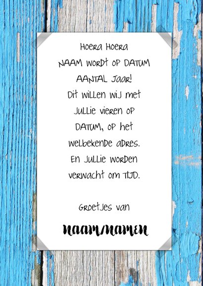 Feest stoer zelf aanpassen b 3