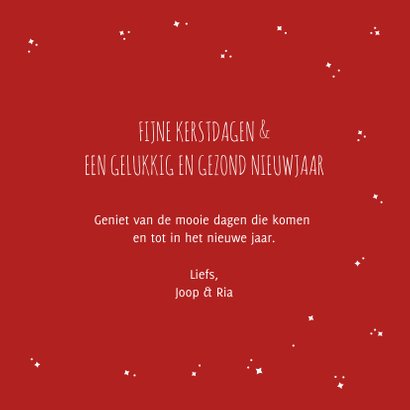 Feestdagen kaartje met 2 vrolijke sneeuwpoppen 3