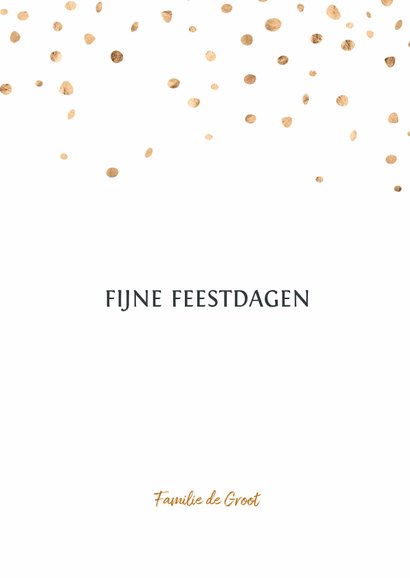 Feestelijke kerstkaart met klassieke kleurstelling 3