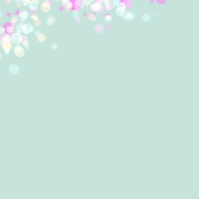 Feestelijke verjaardagskaart met confetti in kleur 2