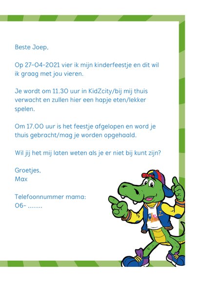 Feestje in KidZcity 3