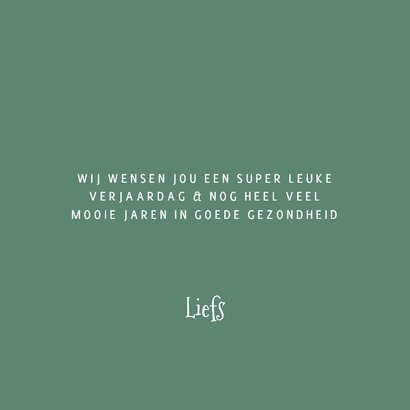 Feestvarken verjaardagskaart voor jong en oud 3