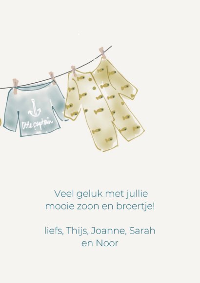 Felicatie geboorte Babykamer Jongen 3