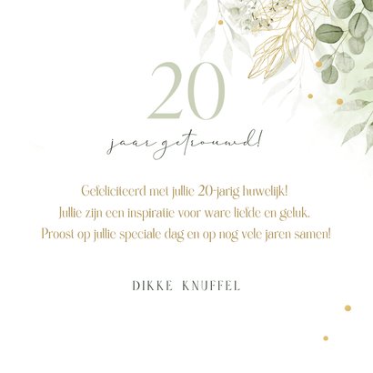 Felicitatie 20 jaar getrouwd botanisch en chic 3