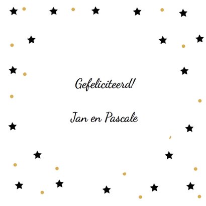 Felicitatie 50 jaar Ballon goud 3