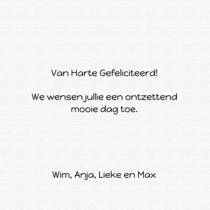 Felicitatie 50 jaar huwelijk 3