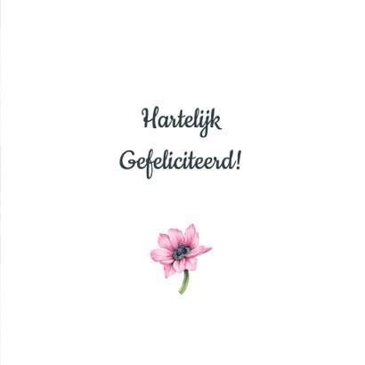 Felicitatie annemonenpatroon 3