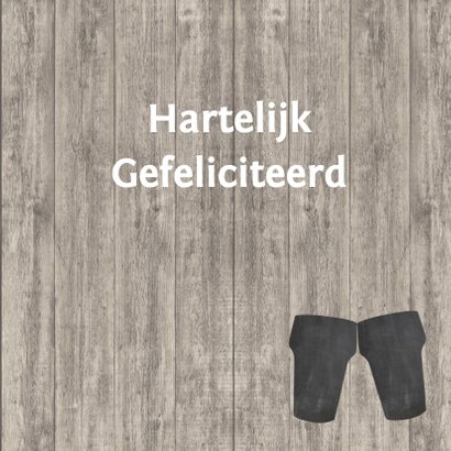 Felicitatie bier man 3