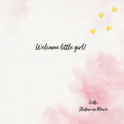 Felicitatie - born in 2019 (meisje) 3