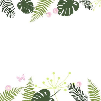 Felicitatie - Botanisch meisje 2