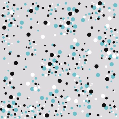 Felicitatie Confetti blauw 2
