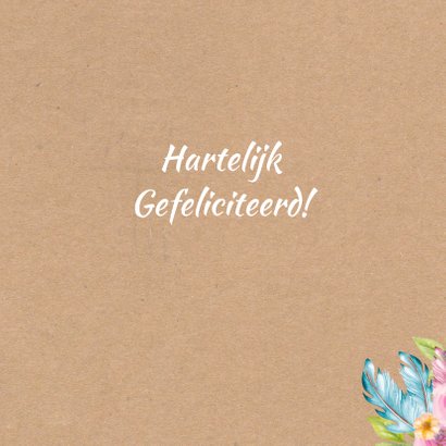 Felicitatie dreamcatcher veren 3