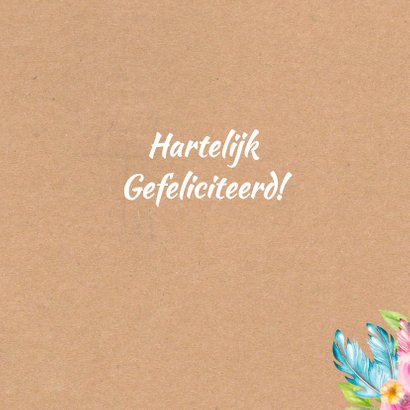 Felicitatie dreamcatcher veren 3
