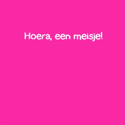 Felicitatie eekhoorn roze 3