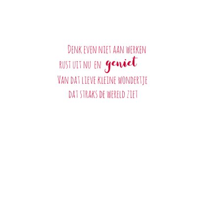 Felicitatie Eindelijk verlof 3
