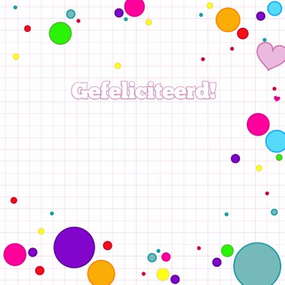 Felicitatie game smiley meisje 3