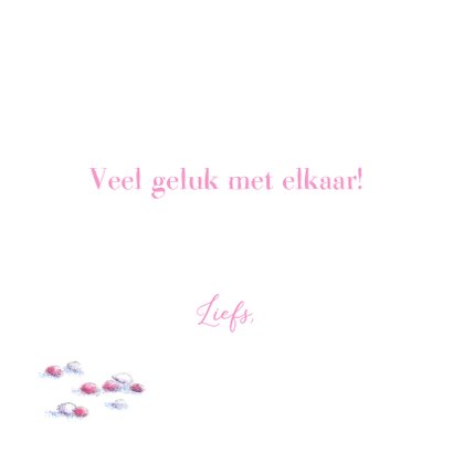 Felicitatie geboorte dochter beschuit met muisjes 3