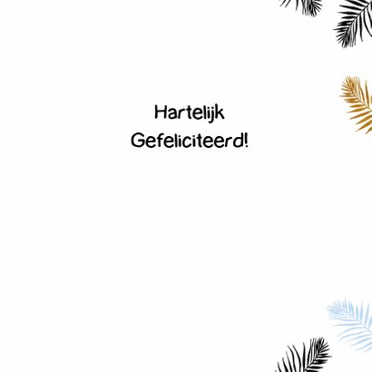 Felicitatie geboorte giraffe jongen 3