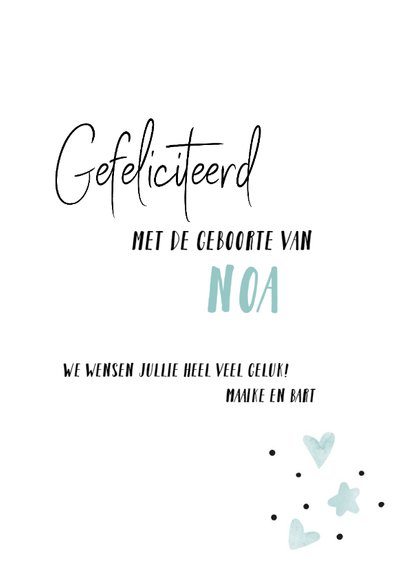 felicitatie geboorte kleine uk een bundeltje geluk 3