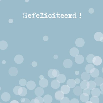 Felicitatie Geboorte Mooi Lief 3