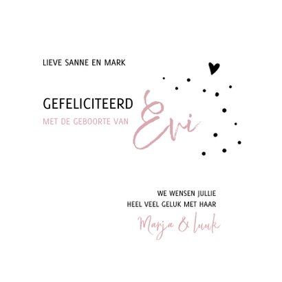 Felicitatie geboorte Oh boy it's a girl 3