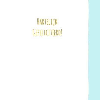 Felicitatie geboorte wolkjes 3