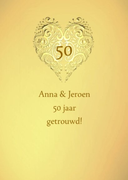 felicitatie gouden jubileum 2