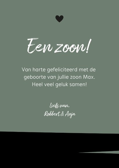Felicitatie - Hart met luipaard print 3