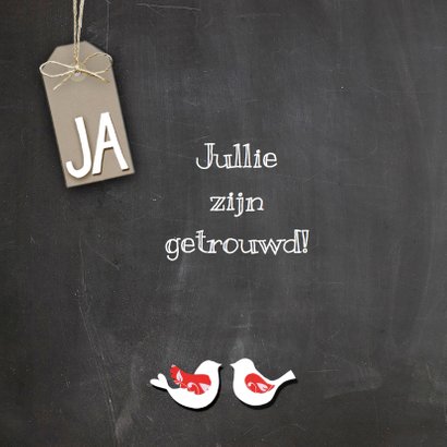 Felicitatie hart trouwen 2