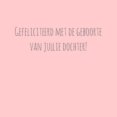Felicitatie - Harten hart meisje 3