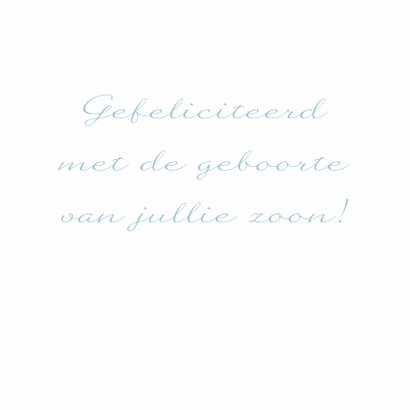 Felicitatie - Harten, lijn, zoon 3
