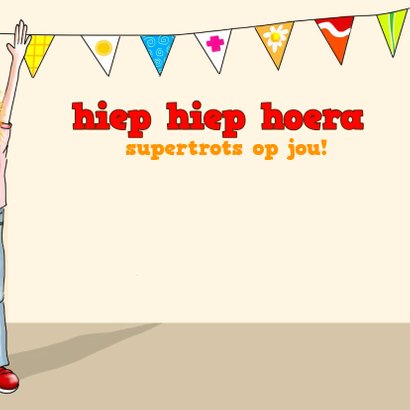 Felicitatie-hoera uit de kast 3