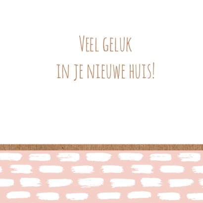 Felicitatie huis verfstrepen 3