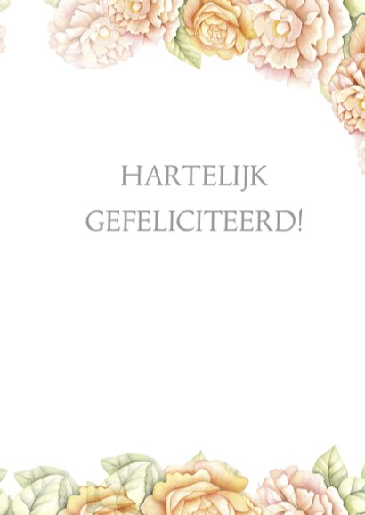 felicitatie huwelijk rozen 3