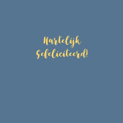 Felicitatie huwelijksjubileum goud 3