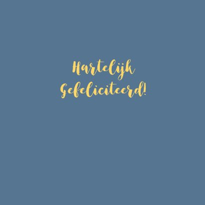 Felicitatie huwelijksjubileum goud 3