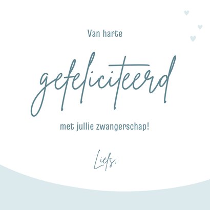 Felicitatie illustratie zwangere vrouw 3