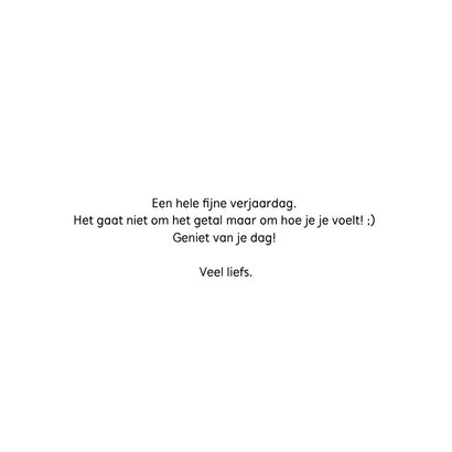 Felicitatie kaart de tel kwijt kaart voor een verjaardag 3