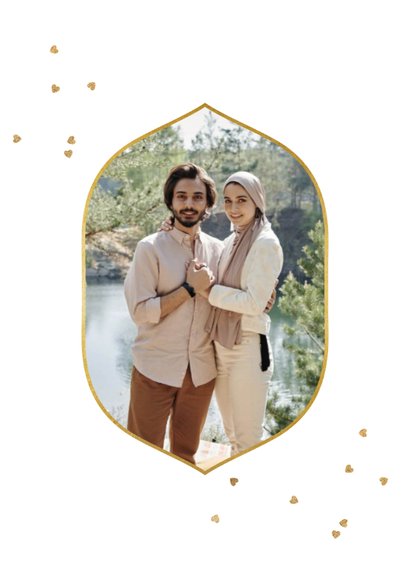 Felicitatie kaart Oosterse bruiloft 2