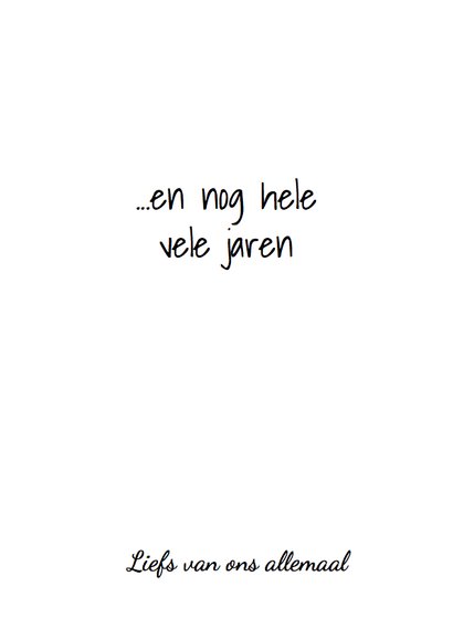 Felicitatie kaart verjaardagskaart originele tekst 3