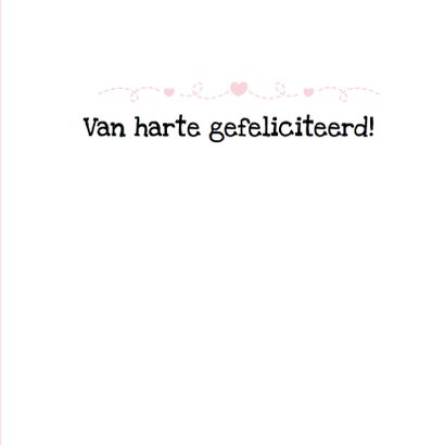 Felicitatie Klein lief Meisje 3